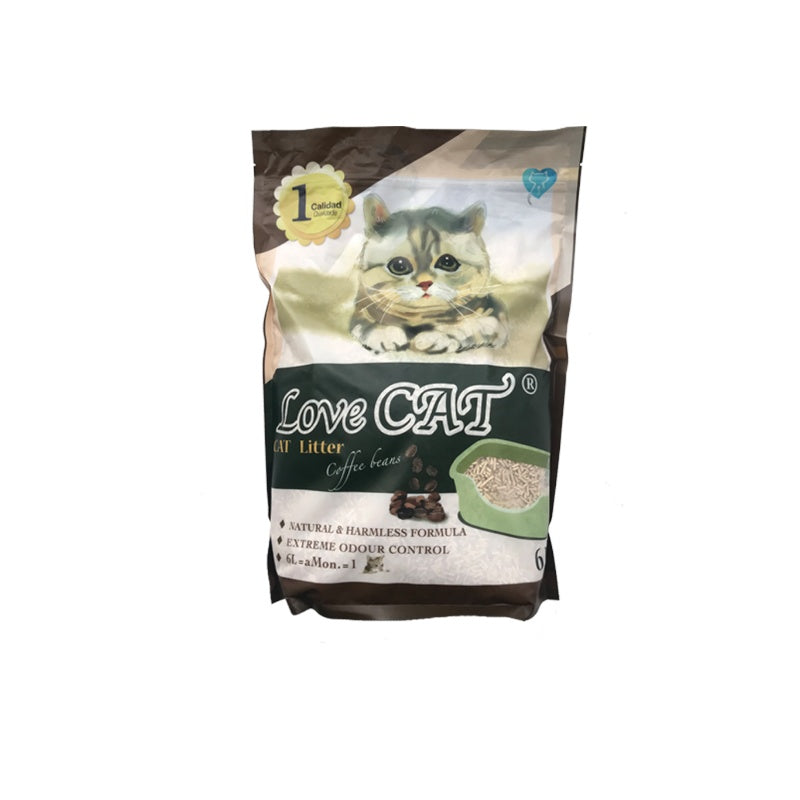 Love Cat Coffee Tofu Litter 6L