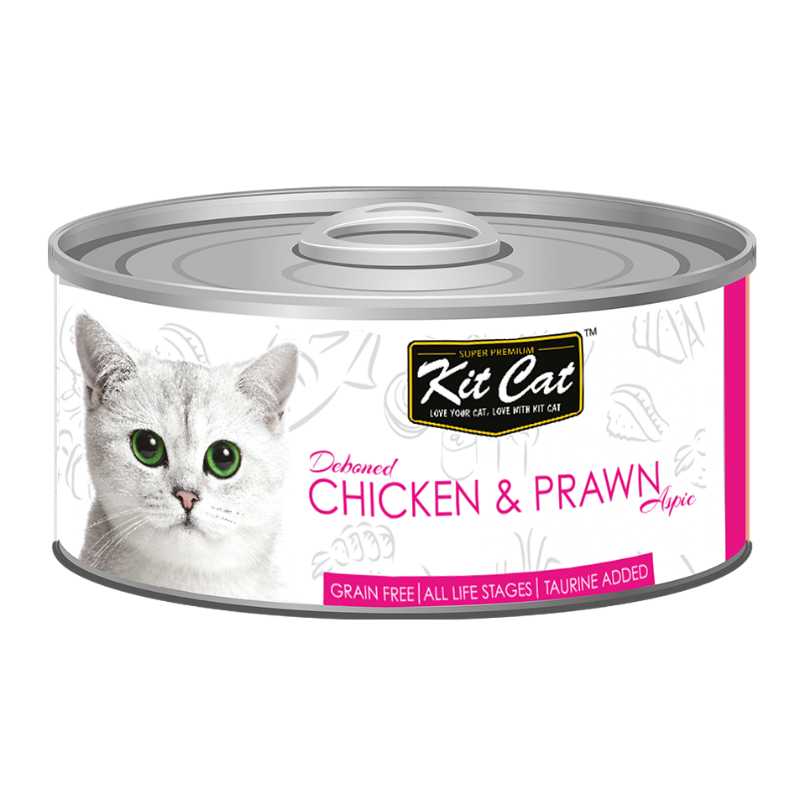 Kit Cat Deboned Chicken & Prawn Toppers 80g