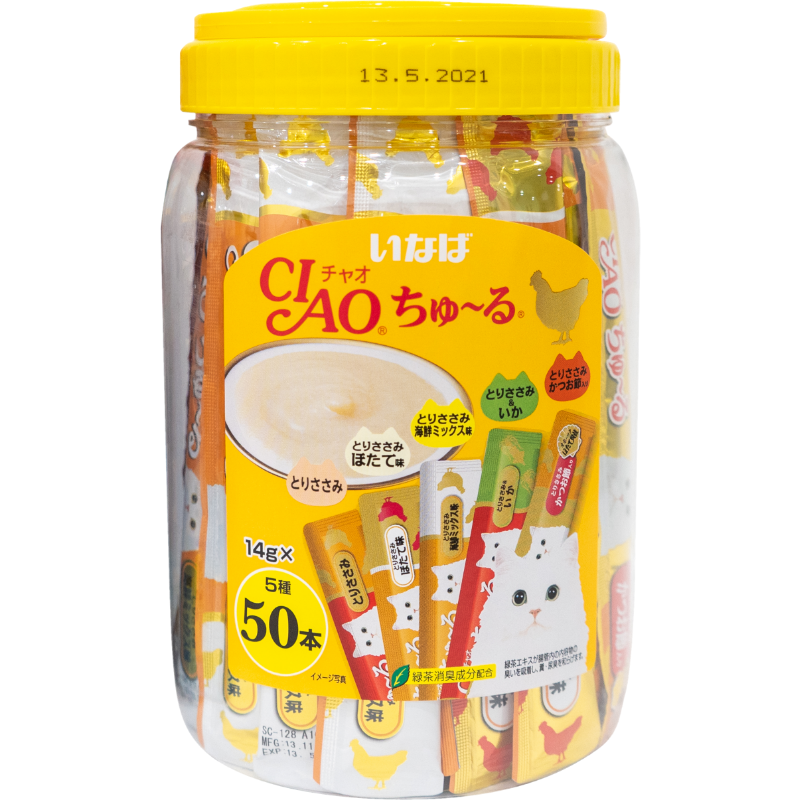 Ciao Chu ru Chicken Mix 14g x 50