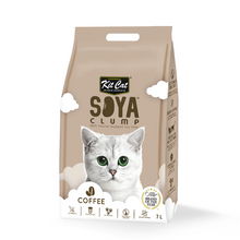Load image into Gallery viewer, Kit Cat SoyaClump Soybean Litter 7L (Coffee)
