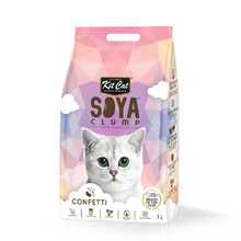 Load image into Gallery viewer, Kit Cat SoyaClump Soybean Litter 7L (Confetti)

