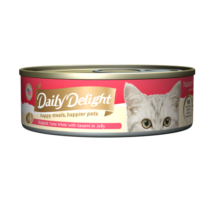 Daily Delights Skipjack Tuna White With Sasami in Jelly 80g