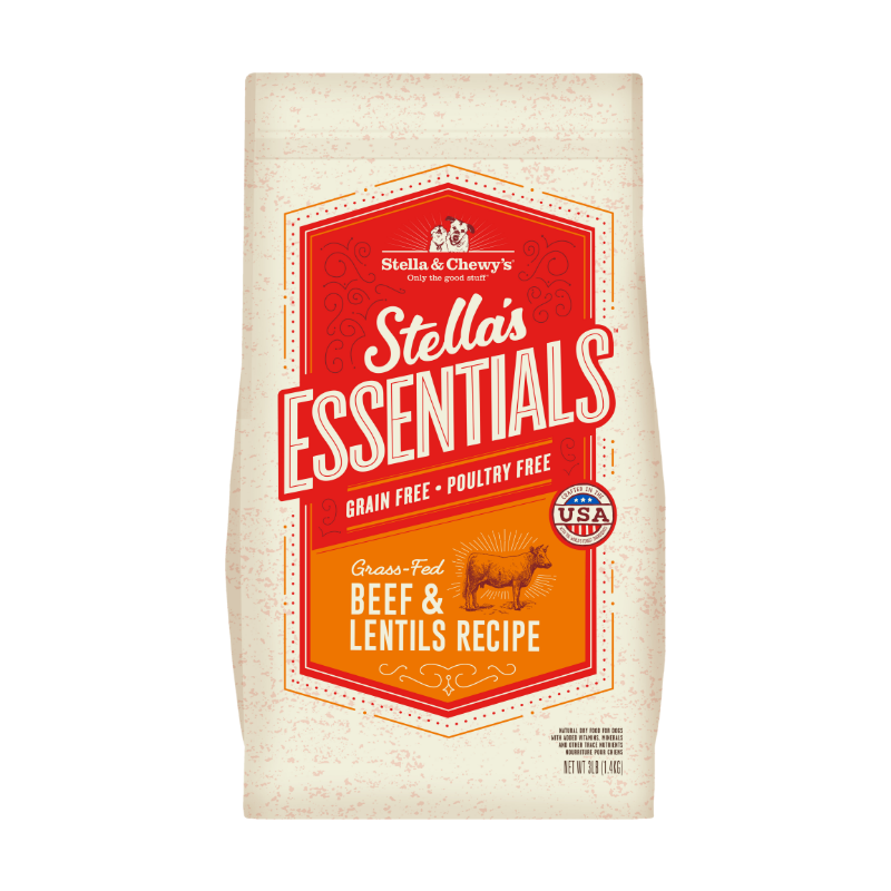 Stella & Chewy's Stella's Essentials Grain-Free Grass-Fed Beef & Lentils