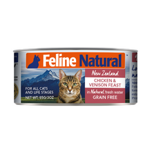 Load image into Gallery viewer, Feline Natural Canned Chicken &amp; Venison
