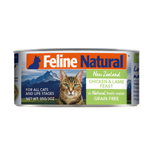 Load image into Gallery viewer, Feline Natural Canned Chicken &amp; Lamb
