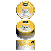 Load image into Gallery viewer, Kit Cat Goat Milk Gourmet Chicken &amp; Cheese 70g
