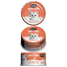 Load image into Gallery viewer, Kit Cat Goat Milk Gourmet Chicken &amp; Salmon 70g
