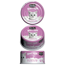 Load image into Gallery viewer, Kit Cat Goat Milk Gourmet Tuna &amp; Crab 70g
