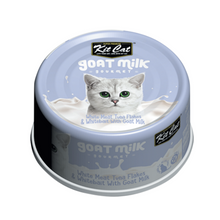 Load image into Gallery viewer, Kit Cat Goat Milk Gourmet Tuna &amp; Whitebait 70g
