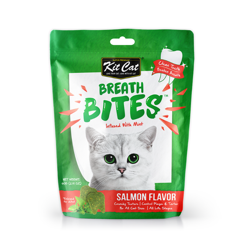Kit Cat Breathbites Salmon 60g