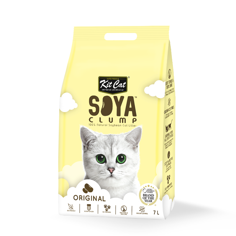 Kit Cat SoyaClump Soybean Litter 7L (Original)