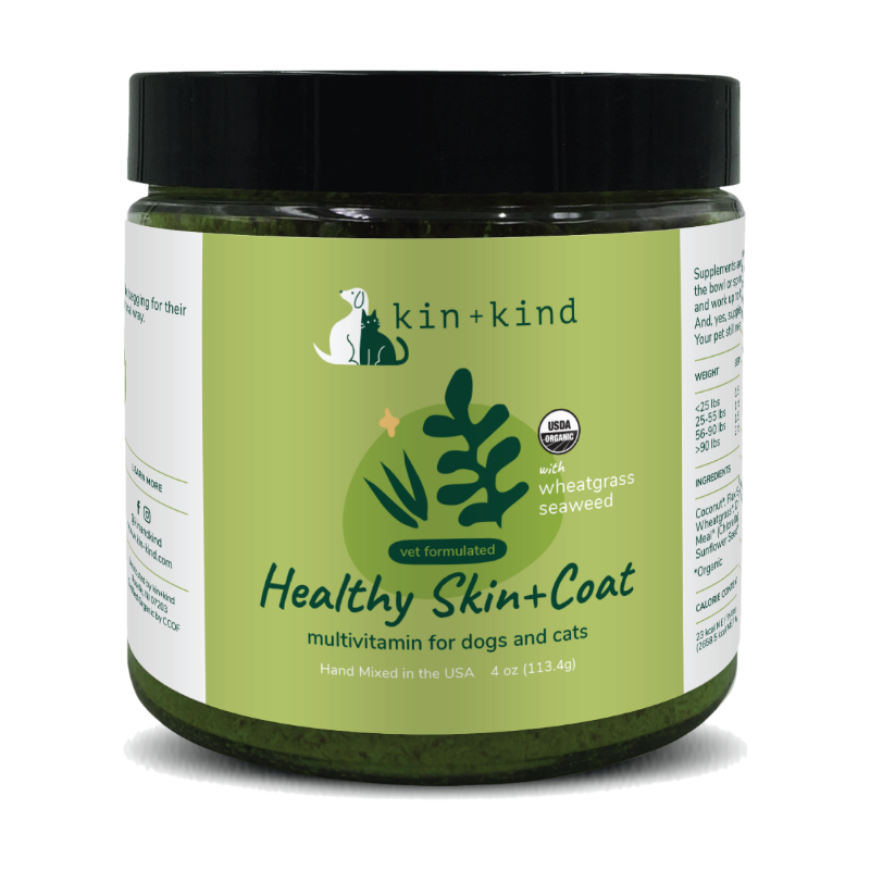 Kin+Kind Organic Healthy Skin & Coat Supplement