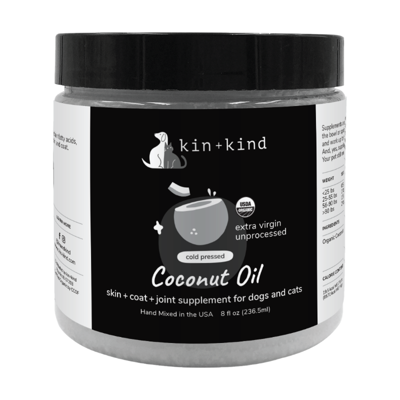 Kin+Kind Organic Raw Coconut Oil Supplement