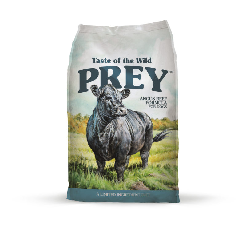 Taste Of The Wild Prey Angus Beef For Dogs 8lbs (Limited Ingredient Diet)