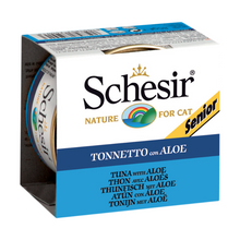 Load image into Gallery viewer, Schesir Senior Tuna with Aloe in Jelly For Cats 85g
