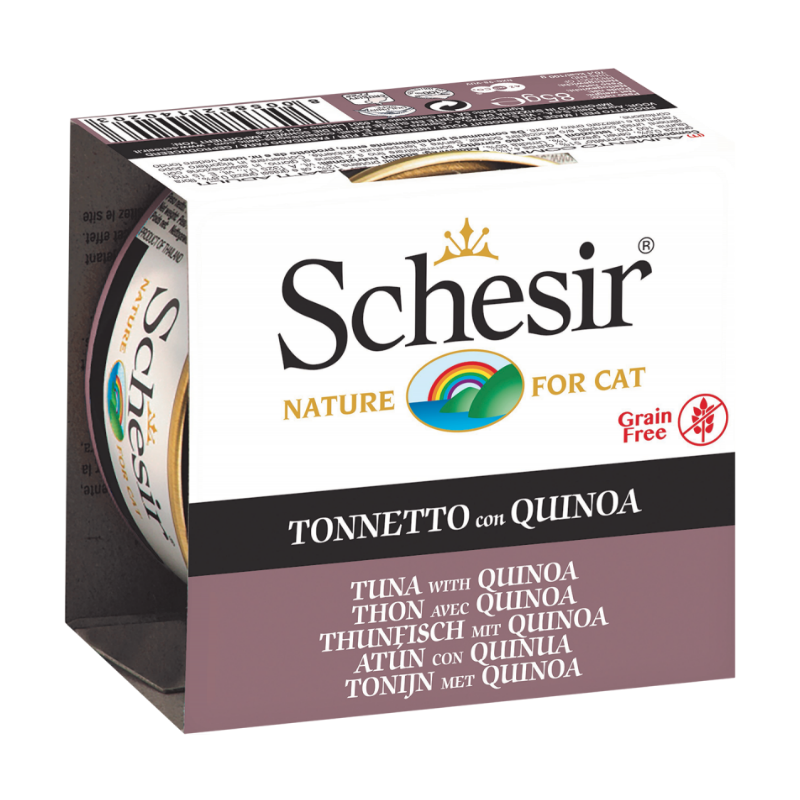 Schesir Tuna with Quinoa in Jelly For Cats 85g