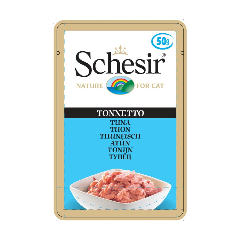 Schesir Cat Food Pouch - Tuna 50g