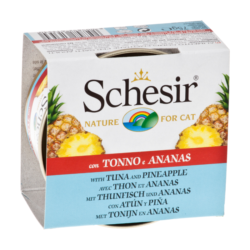 Schesir Tuna & Pineapple For Cats 75g