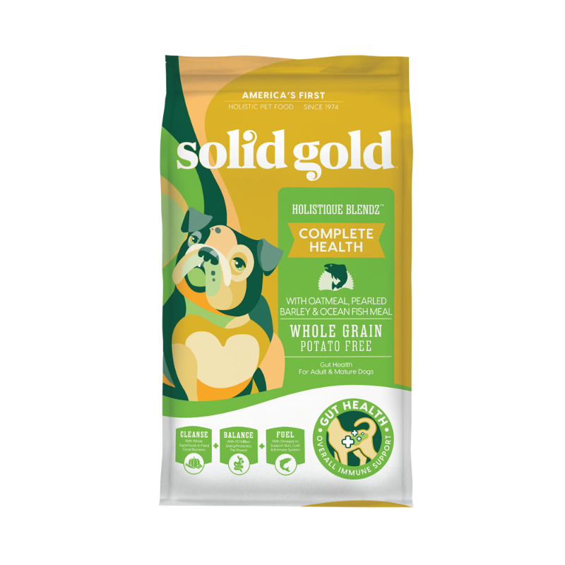 Solid Gold Complete Health Ocean Fish Recipe For Mature Dogs (Holistique Blendz)