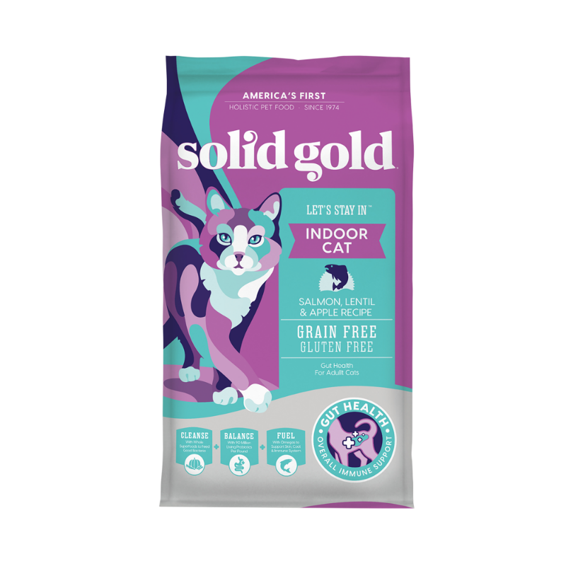 Solid Gold Grain Free Indoor Salmon Recipe (Let's Stay In Indoor)