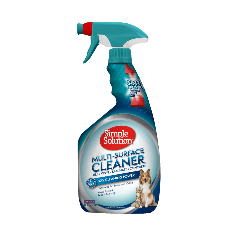 Simple Solution Multi-Surface Cleaner Spray for Pets 945ml