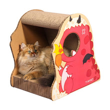 Load image into Gallery viewer, Pinkyy Pingu Cat Scratcher (Angry Dino)

