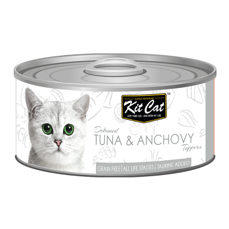 Kit Cat Deboned Tuna & Anchovy Toppers 80g