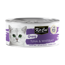 Load image into Gallery viewer, Kit Cat Gravy Tuna &amp; Whitebait 70g
